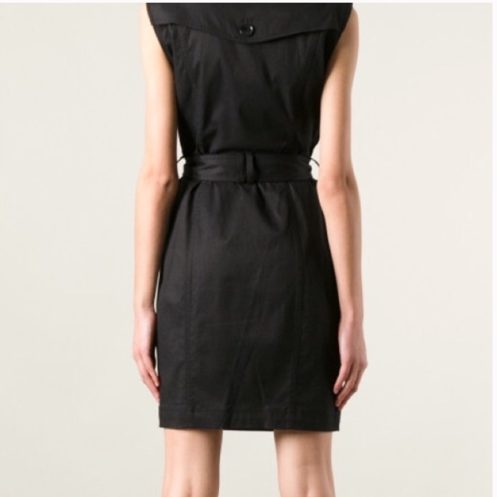 Burberry Brit Black Trench sleeveless Dress/Vest,  2,  GD1195 - Picture 2 of 6